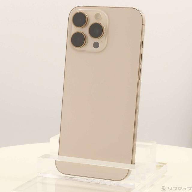 (中古)Apple iPhone16 Pro Max 256GB デザートチタニウム MYWJ3J/A SIMフリー(305-ud)