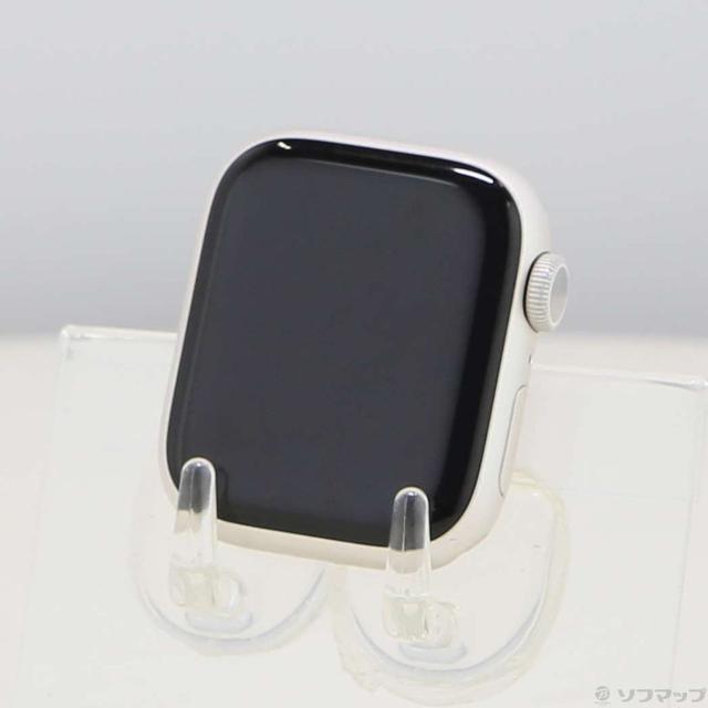 (中古)Apple Apple Watch Series 7 GPS 41mm スターライトアルミニウムケース バンド無し(269-ud)