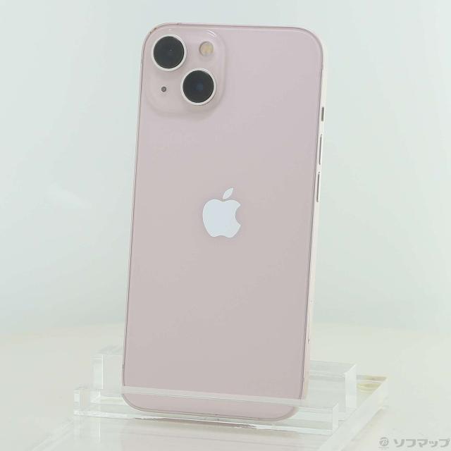 (中古)Apple iPhone13 128GB ピンク MLNE3J/A SIMフリー(305-ud)