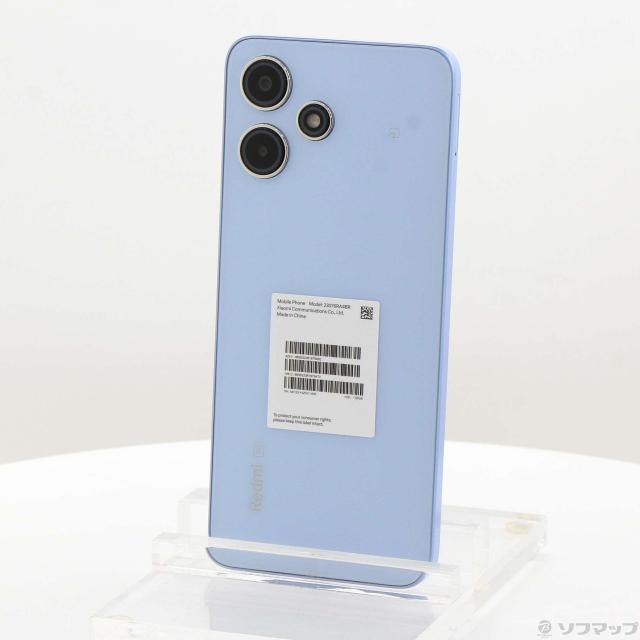 (中古)XIAOMI Redmi 12 5G 128GB スカイブルー MZB0ETRJP SIMフリー(305-ud)