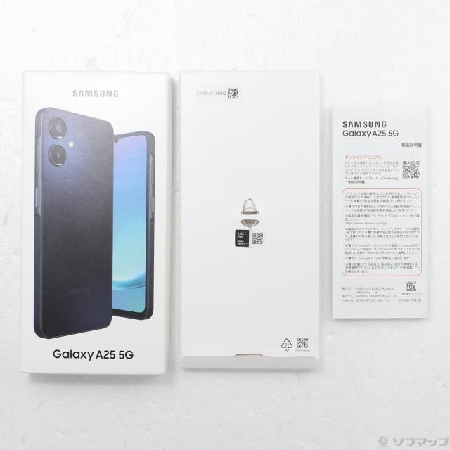 (中古)SAMSUNG Galaxy A25 5G 64GB ブラック SCG33 au SIMフリー(276-ud)_4