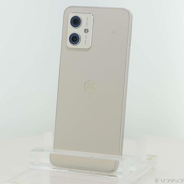 (中古)Motorola moto g64y 5G 128GB バニラクリーム MOSAG3 Y!mobile SIMフリー(258-ud)