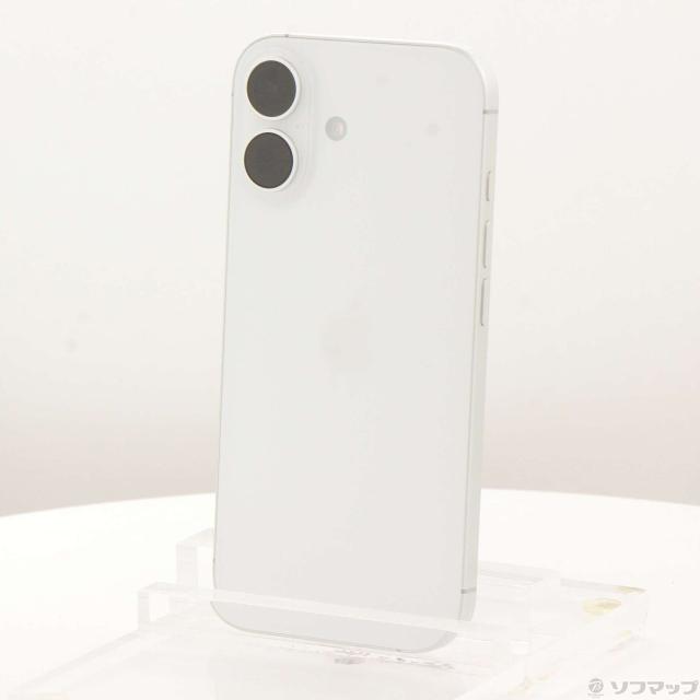 (中古)Apple iPhone17 256GB ホワイト MG684J/A SIMフリー(344-ud)
