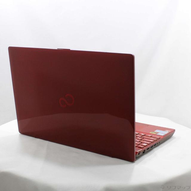 (中古)FUJITSU LIFEBOOK AH53/B3 FMVA53B3R ガーネットレッド (Windows 10)(251-ud)_2