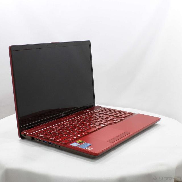 (中古)FUJITSU LIFEBOOK AH53/B3 FMVA53B3R ガーネットレッド (Windows 10)(251-ud)_3
