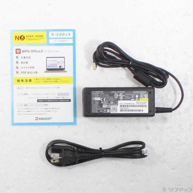 (中古)FUJITSU LIFEBOOK AH53/B3 FMVA53B3R ガーネットレッド (Windows 10)(251-ud)_4