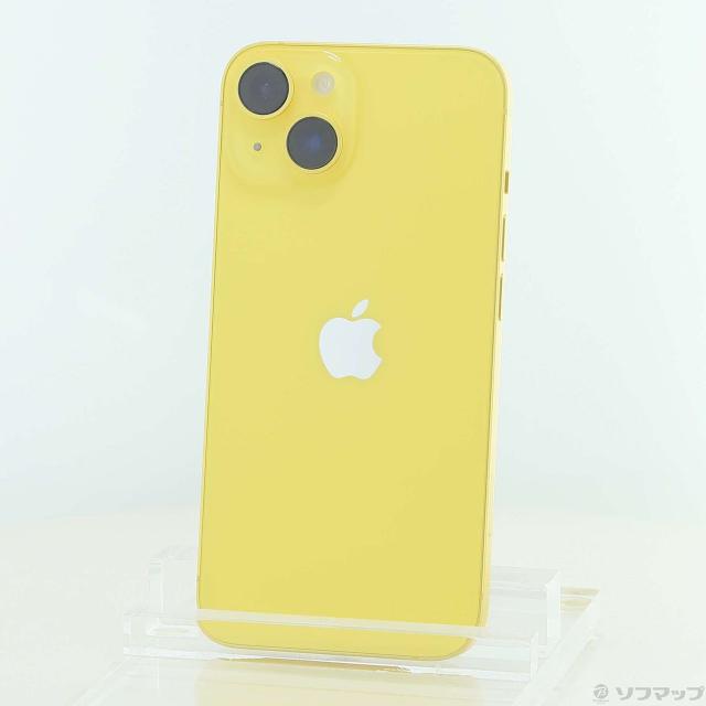 (中古)Apple iPhone14 512GB イエロー MR3T3J/A SIMフリー(276-ud)