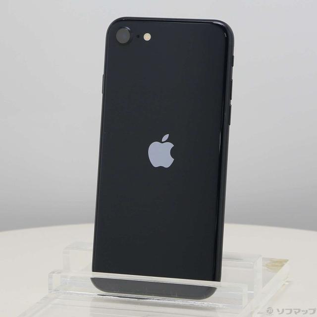 (中古)Apple iPhone SE 第3世代 64GB ミッドナイト MMYC3J/A SIMフリー(196-ud)