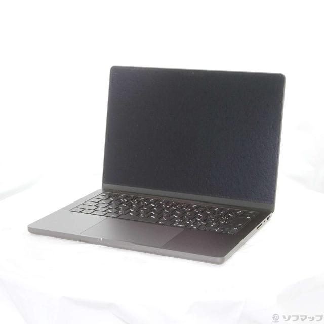 (中古)MacBook Pro 14.2-inch Late-2024 MW2U3J/A M4 10コアCPU_10コアGPU 16GB SSD512GB スペースブラック (26.3 Tahoe)(258-ud)