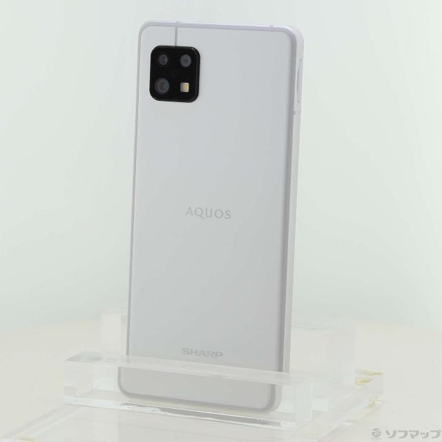 (中古)SHARP AQUOS sense6 128GB シルバー SH-M19 SIMフリー(262-ud)