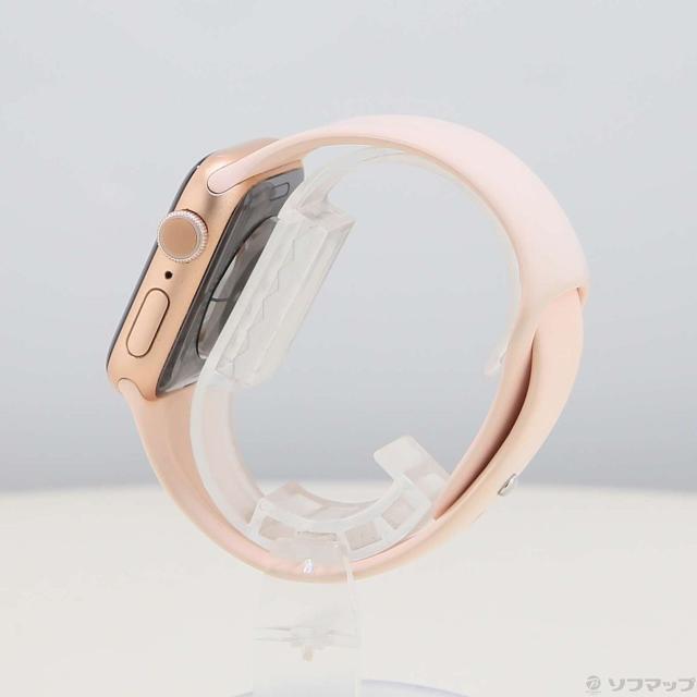 (中古)Apple Apple Watch Series 6 GPS 40mm ゴールドアルミニウムケース ピンクサンドスポーツバンド(198-ud)_1