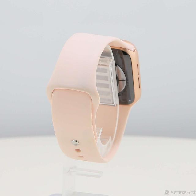 (中古)Apple Apple Watch Series 6 GPS 40mm ゴールドアルミニウムケース ピンクサンドスポーツバンド(198-ud)_2