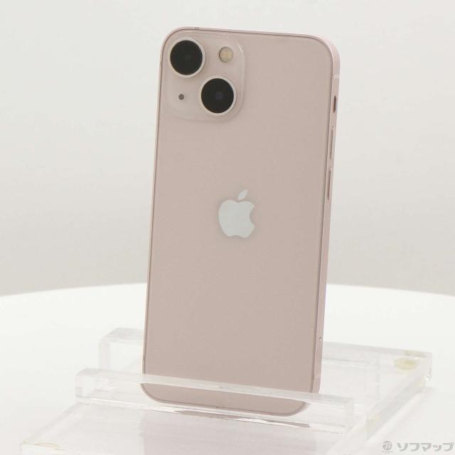 (中古)Apple iPhone13 mini 128GB ピンク 3J757J/A SIMフリー(269-ud)