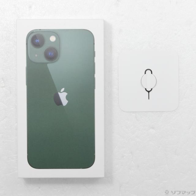 (中古)Apple iPhone13 mini 128GB グリーン MNFC3J/A SIMフリー(269-ud)_4