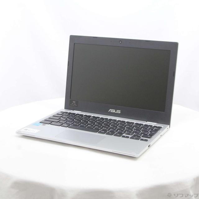(中古)ASUS (展示品) Chromebook CX1 CX1102CKA-N00010 トランスペアレントシルバー(262-ud)