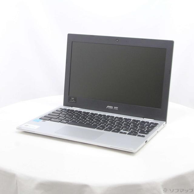 (中古)ASUS (展示品) Chromebook CX1 CX1102CKA-N00010 トランスペアレントシルバー(295-ud)