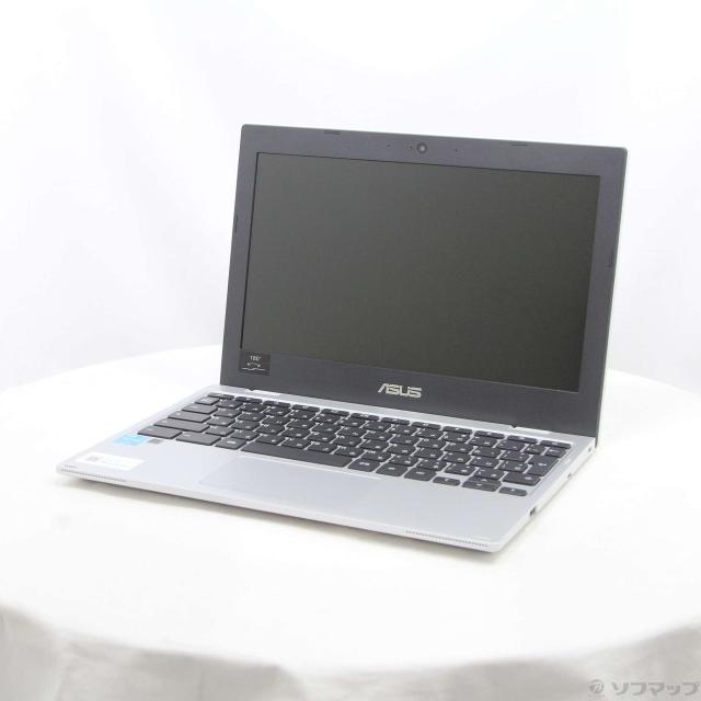 (中古)ASUS (展示品) Chromebook CX1 CX1102CKA-N00010 トランスペアレントシルバー(262-ud)