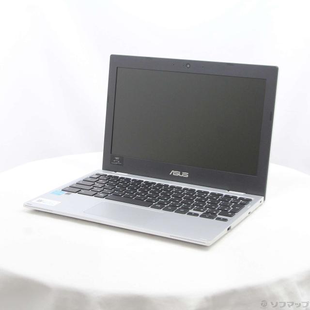(中古)ASUS (展示品) Chromebook CX1 CX1102CKA-N00010 トランスペアレントシルバー(258-ud)