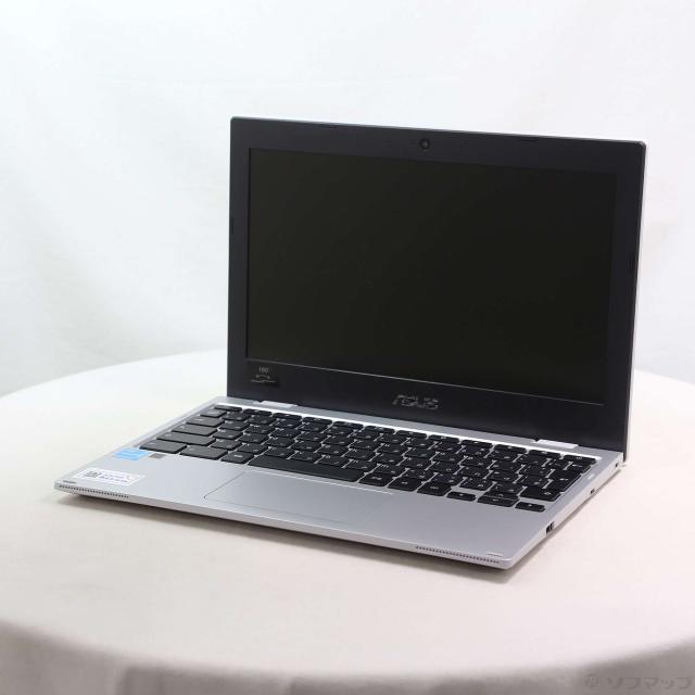 (中古)ASUS (展示品) Chromebook CX1 CX1102CKA-N00010 トランスペアレントシルバー(297-ud)