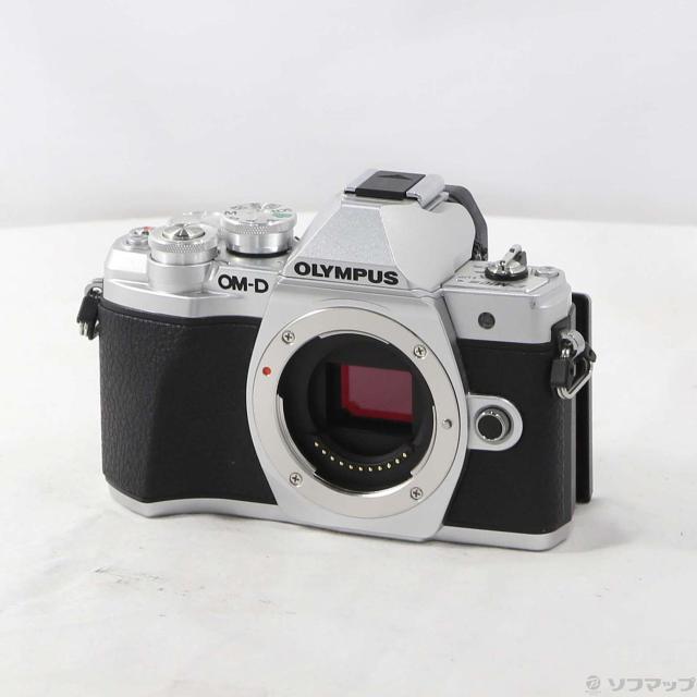 (中古)OLYMPUS OM-D E-M10 Mark III 上半身 しろがね色(297-ud)