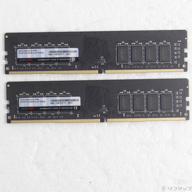 (中古)CFD W4U3200PS-16G 32GB 16GB×2枚組(344-ud)