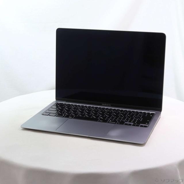 (中古)Apple MacBook Air 13.3-inch Early-2020 MWTJ2J/A Core_i3 1.1GHz 8GB SSD256GB スペースグレイ (10.15 Catalina)(377-ud)