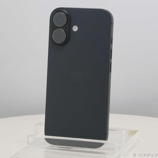 (中古)Apple iPhone17 256GB ブラック MG674J/A SIMフリー(198-ud)