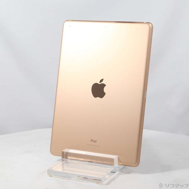 (中古)Apple iPad 第7世代 128GB ゴールド MW792J/A Wi-Fi(258-ud)