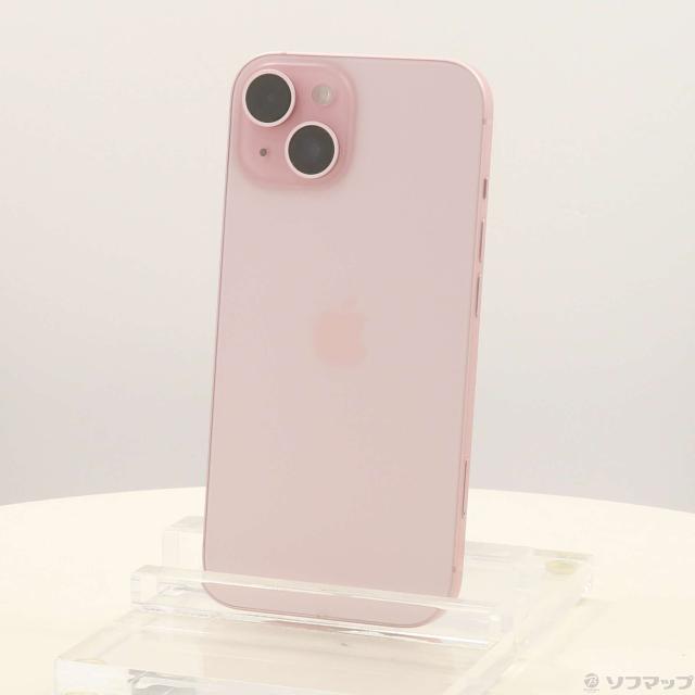 (中古)Apple iPhone15 256GB ピンク MTMP3J/A SIMフリー(371-ud)