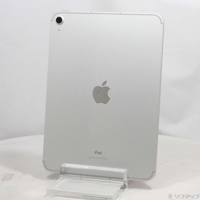 (中古)au iPad 第10世代 256GB シルバー MQ6T3J/A auロック解除SIMフリー(371-ud)