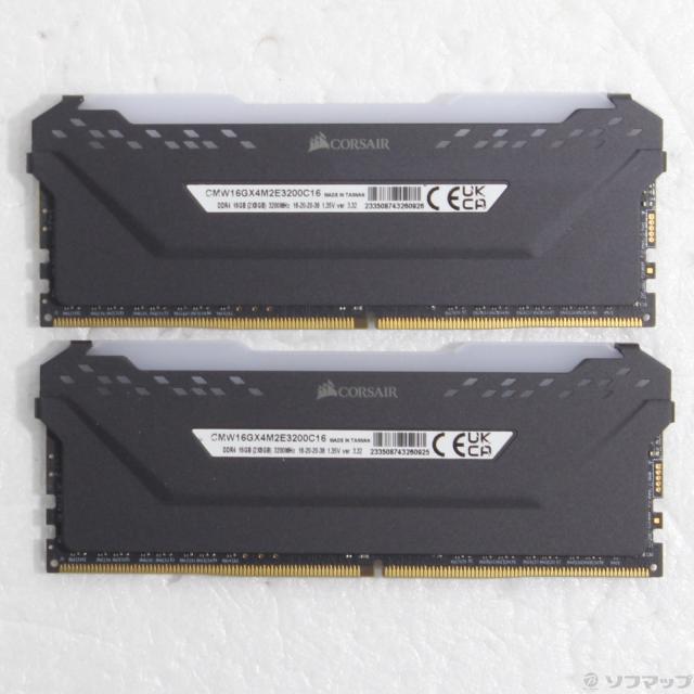 (中古)288P PC4-25600 DDR4-3200 16GB 8GB×2枚組(262-ud)