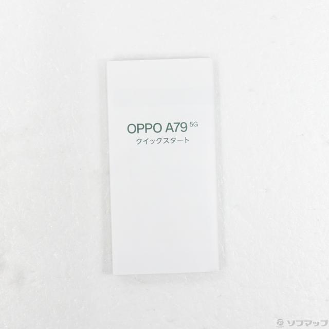 (中古)OPPO OPPO A79 5G 128GB ミステリーブラック A3030P Y!mobile SIMフリー(295-ud)_4