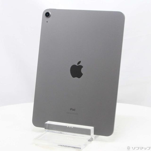 (中古)Apple iPad Air 第4世代 256GB スペースグレイ MYFT2J/A Wi-Fi(348-ud)