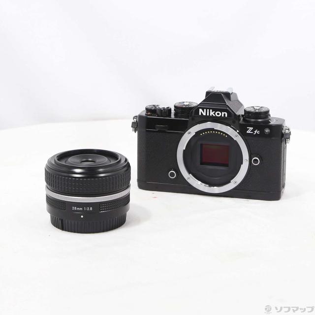 (中古)Nikon Z fc ブラック 28mm f/2.8 Special Editionキット(348-ud)