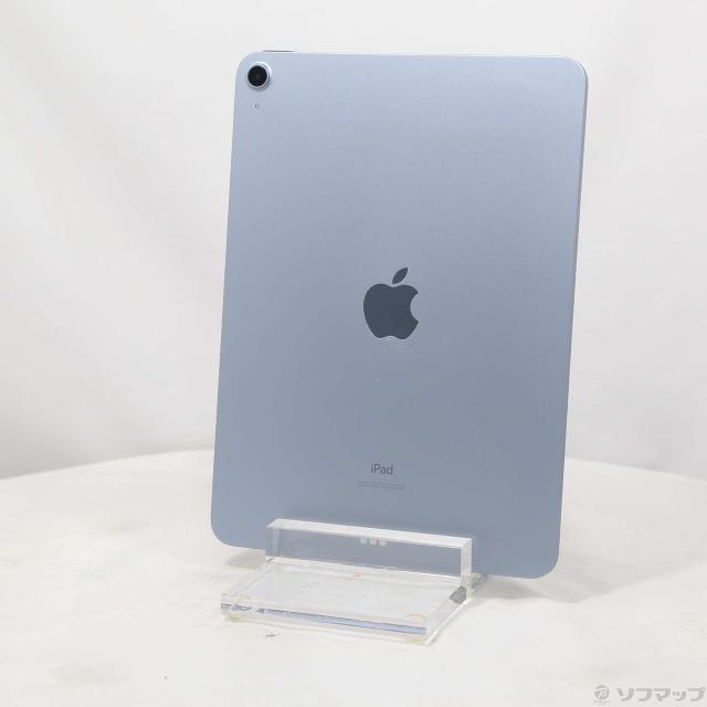 (中古)Apple (展示品) iPad Air 第4世代 64GB スカイブルー 3H185J/A Wi-Fi(262-ud)