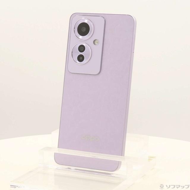 (中古)OPPO OPPO Reno11 A 128GB コーラルパープル CPH2603 SIMフリー(295-ud)