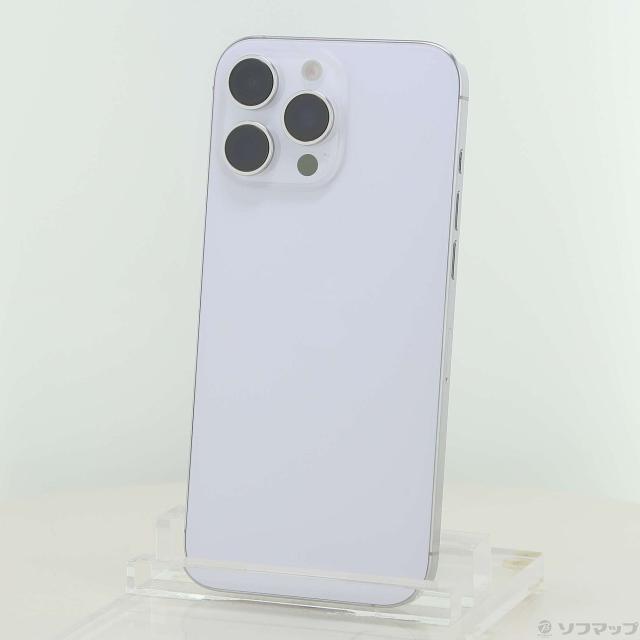 (中古)Apple iPhone16 Pro Max 256GB ホワイトチタニウム MYWH3J/A SIMフリー(198-ud)