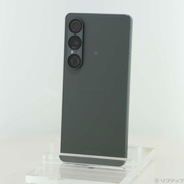 (中古)SONY Xperia 1 VII 512GB モスグリーン XQ-FS44G2JPCX0 SIMフリー(198-ud)