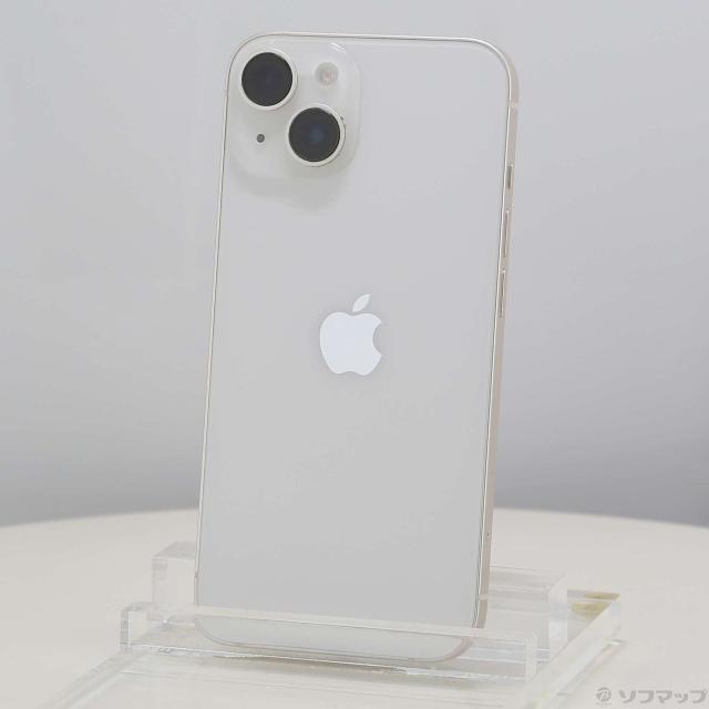 (中古)Apple iPhone14 512GB スターライト MPX23J/A SIMフリー(198-ud)