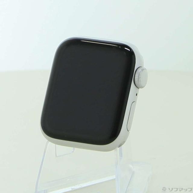 (中古)Apple Apple Watch SE 第1世代 GPS 40mm シルバーアルミニウムケース バンド無し(258-ud)