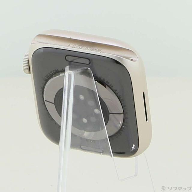 (中古)Apple Apple Watch Series 8 GPS 45mm スターライトアルミニウムケース バンド無し(262-ud)_2