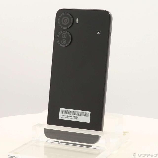 (中古)ワイモバイル Libero 5G IV 128GB ブラック ZESCD3 Y!mobile SIMフリー(295-ud)