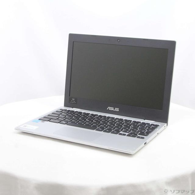 (中古)ASUS (展示品) Chromebook CX1 CX1102CKA-N00010 トランスペアレントシルバー(377-ud)