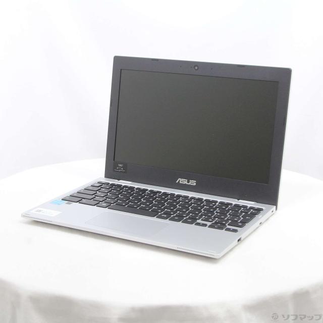 (中古)ASUS (展示品) Chromebook CX1 CX1102CKA-N00010 トランスペアレントシルバー(295-ud)