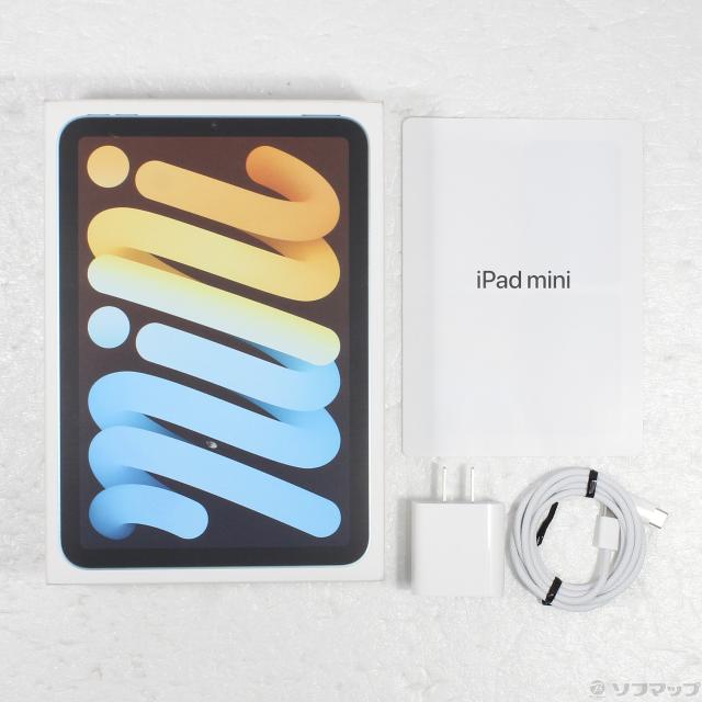 (中古)Apple iPad mini(A17 Pro) 128GB ブルー MXN73J/A Wi-Fi(295-ud)_4