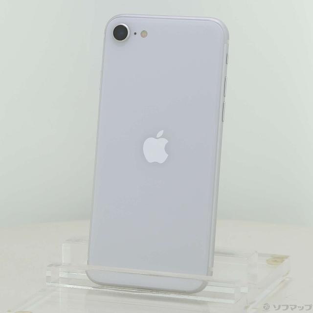 (中古)Apple iPhone SE 第2世代 64GB ホワイト MX9T2J/A SIMフリー(349-ud)