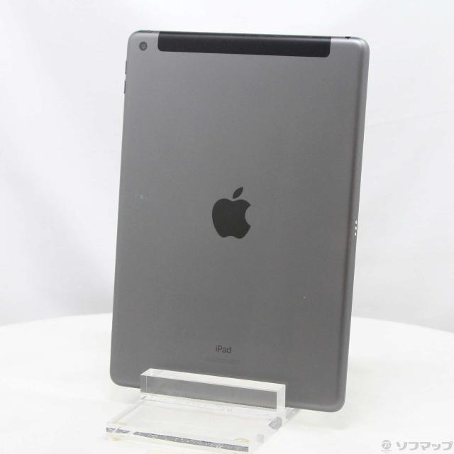 (中古)Apple iPad 第7世代 32GB スペースグレイ MW6A2J/A auロック解除SIMフリー(349-ud)