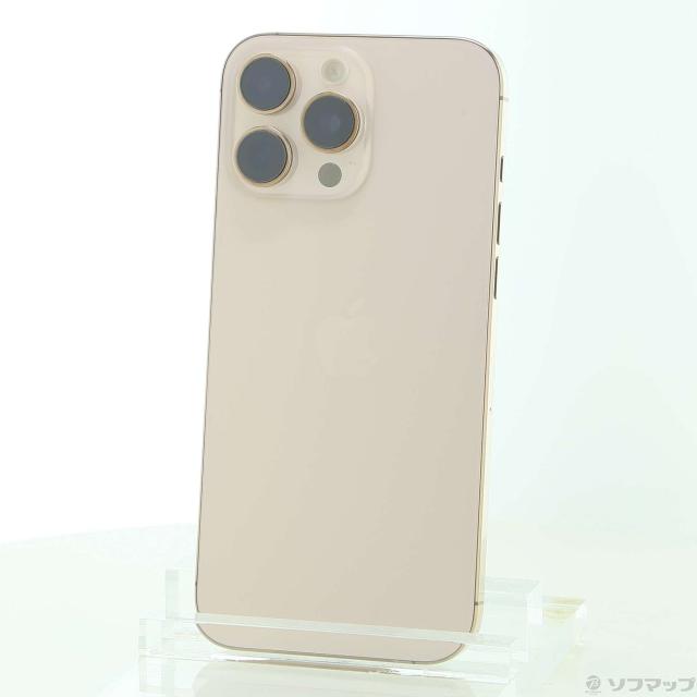 (中古)Apple iPhone16 Pro Max 256GB デザートチタニウム MYWJ3J/A SIMフリー(276-ud)
