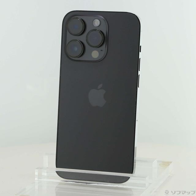 (中古)Apple iPhone14 Pro 256GB スペースブラック MQ0Q3J/A SIMフリー(377-ud)
