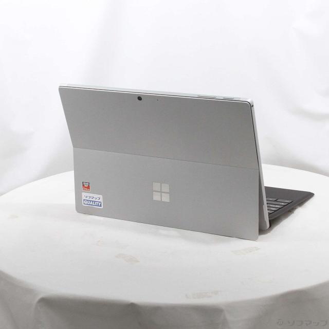 (中古)Microsoft Surface Pro7 (Core i3/4GB/SSD128GB) QWT-00006 プラチナ(198-ud)